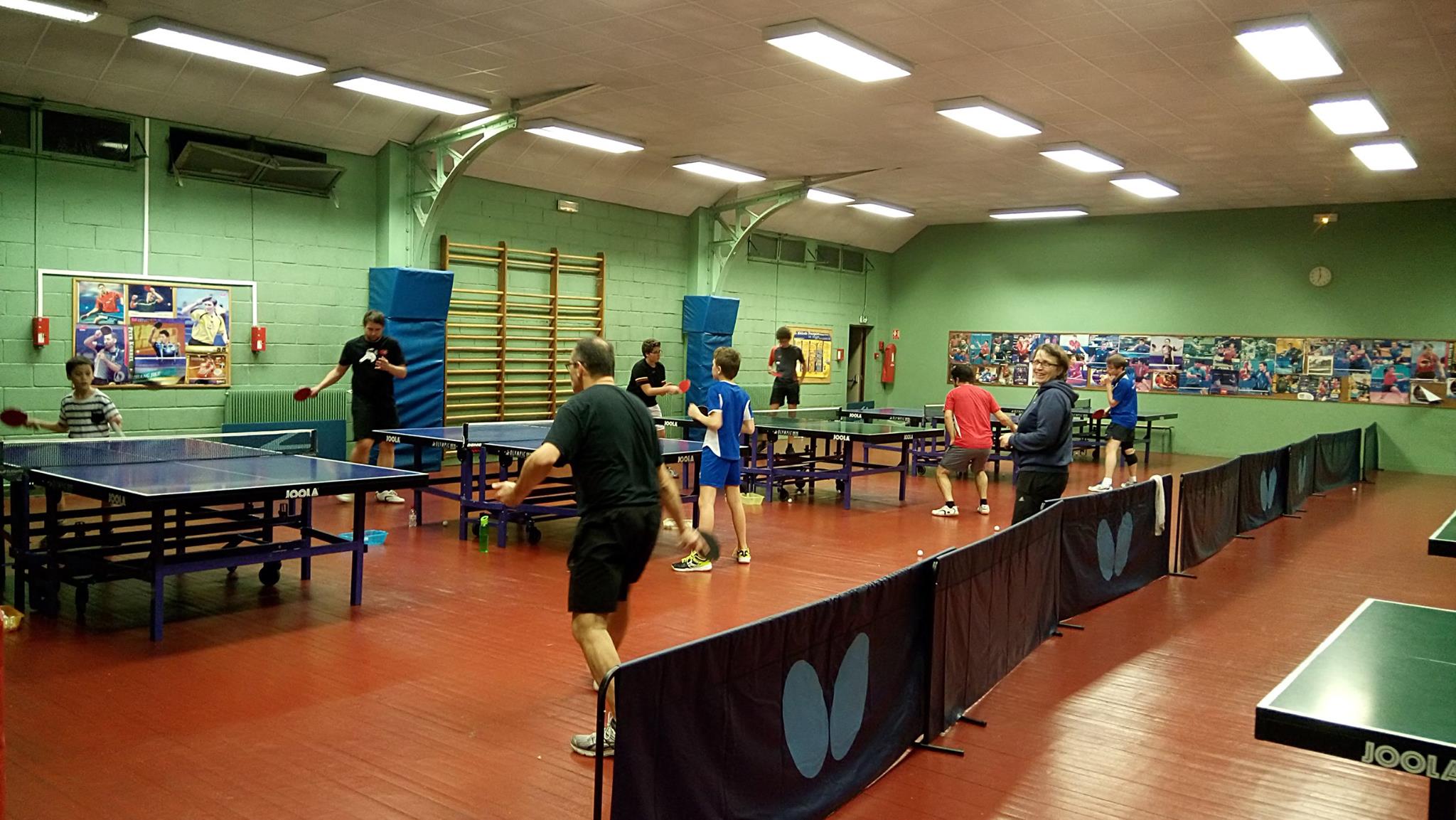 Photo d'un entrainement dirigé
