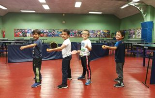 Photo d'enfants du CS CLICHY Tennis de Table